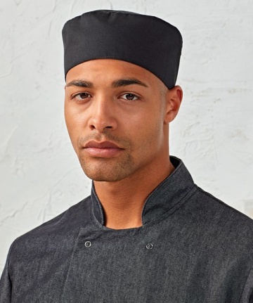 Chef's skull cap - Black