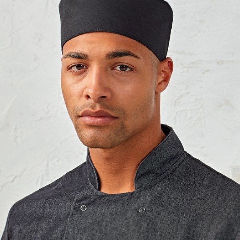 Chef's skull cap - Black